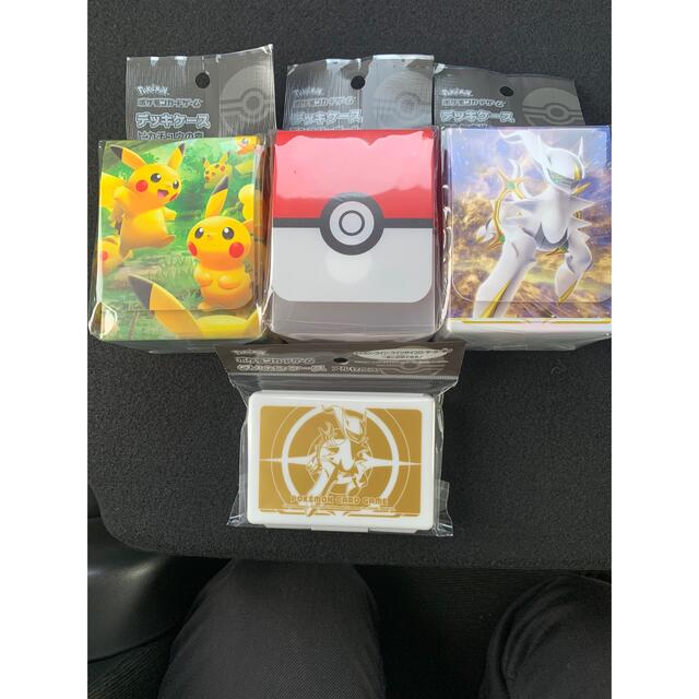 夏・お店屋さん ポケモンカード デッキケース3個、ダメカンケース