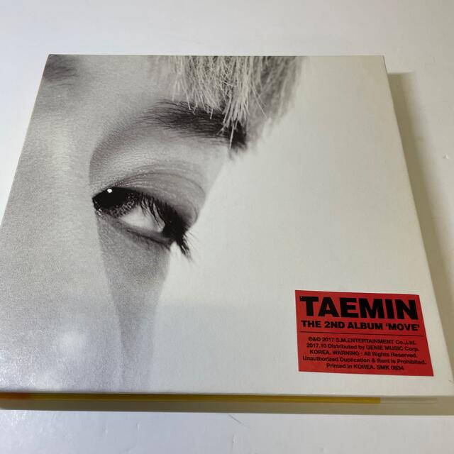 SHINee   テミン　TAEMIN   MOVE   トレカ　フォトカード付 エンタメ/ホビーのCD(K-POP/アジア)の商品写真