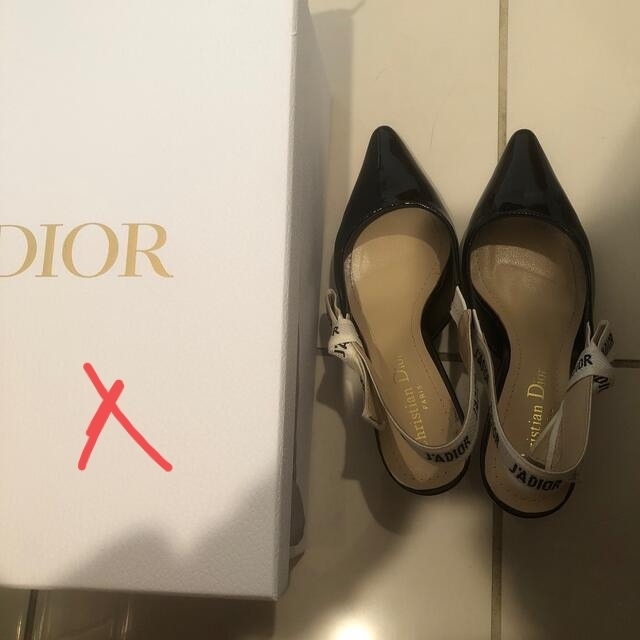 最終値下げ　入手困難！ Dior ディオール リボンが可愛い♡ パンプス