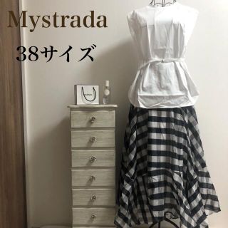 マイストラーダ(Mystrada)のMystrada★マイストラーダ★シアーチェックスカートSETアップ(セット/コーデ)