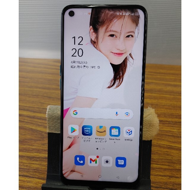 au oppo A54 5G SIMロック解除済み