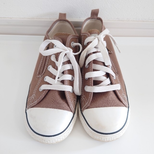 CONVERSE(コンバース)のCONVERSE コンバース キッズ スニーカー 21cm ブラウン キッズ/ベビー/マタニティのキッズ靴/シューズ(15cm~)(スニーカー)の商品写真