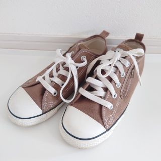 コンバース(CONVERSE)のCONVERSE コンバース キッズ スニーカー 21cm ブラウン(スニーカー)