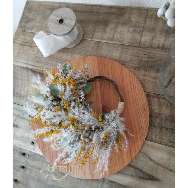 ミモザのふわっふわ♡ハーフリース ナチュラルの通販 by may's shop ミモザのふわっふわ♡ハーフリース ナチュラルの通販 by may's shop