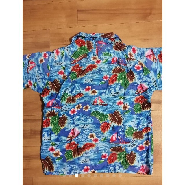 60s 60年代 ヴィンテージ レーヨン アロハシャツ ハワイ 半袖シャツ L メンズのトップス(シャツ)の商品写真