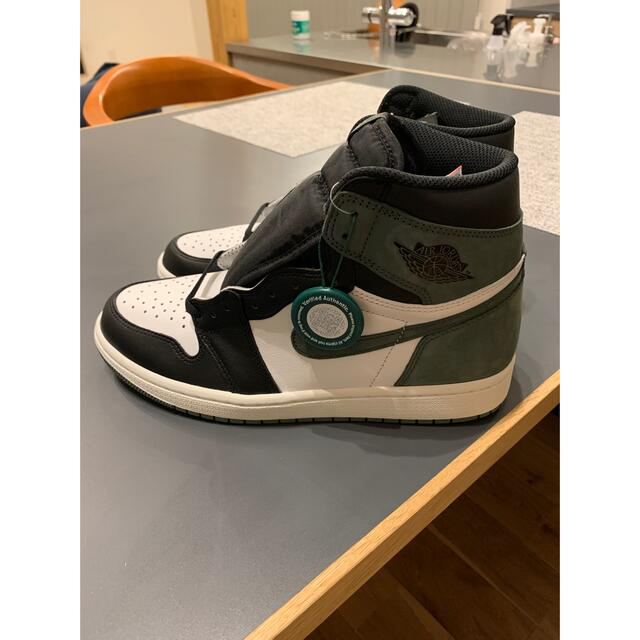 AJ1 clay green 26.5