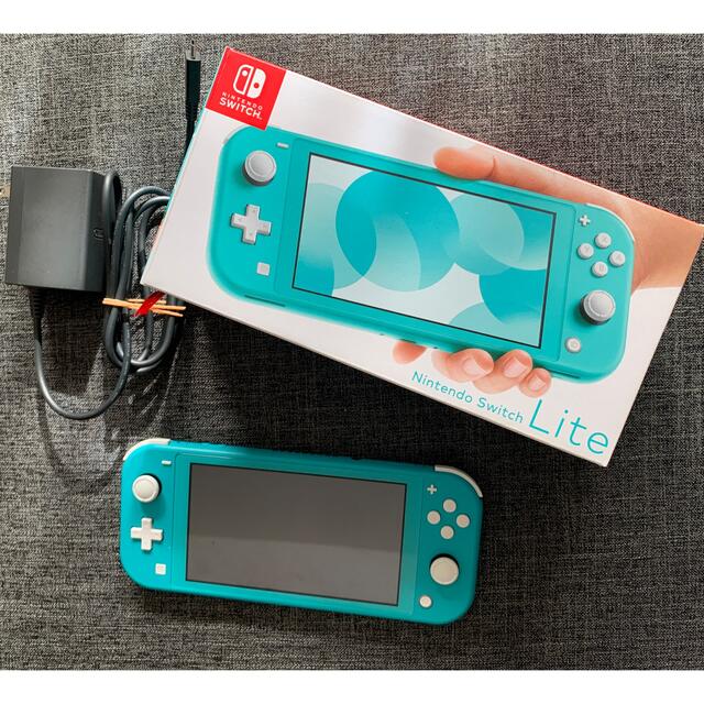 Nintendo Switch(ニンテンドースイッチ)のNintendo Switch Lite ターコイズ  エンタメ/ホビーのゲームソフト/ゲーム機本体(携帯用ゲーム機本体)の商品写真