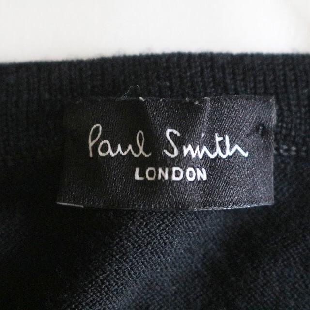 【Paul Smith】美品 ニット セーター ボーダー マルチカラー 英国製☆メンズ