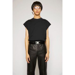 アクネストゥディオズ(Acne Studios)のACNE STUDIOS　アクネ　Tシャツ　黒(Tシャツ/カットソー(半袖/袖なし))