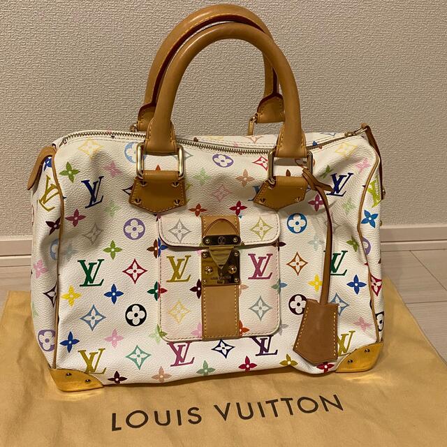 マルチカラーLouis Vuitton  スピーディー モノグラム　マルチカラー ブロン