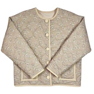 ハニーミーハニー(Honey mi Honey)のreversible quilting jacket(ノーカラージャケット)