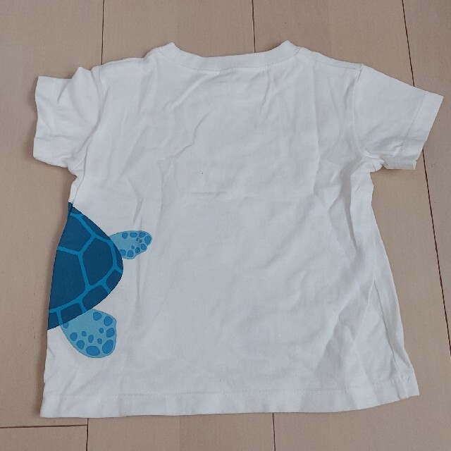 MUJI (無印良品)(ムジルシリョウヒン)の無印良品　Tシャツ　80cm キッズ/ベビー/マタニティのベビー服(~85cm)(Ｔシャツ)の商品写真