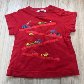 ファミリア(familiar)のファミリア Tシャツ 男の子 車 トラック 80(Ｔシャツ)