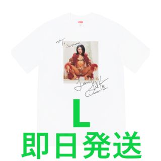 シュプリーム(Supreme)のsupreme Lil Kim Tee L White(Tシャツ/カットソー(半袖/袖なし))