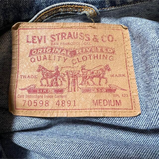 Levi's(リーバイス)のLevi's ビンテージ リーバイス デニムジャケット メンズのジャケット/アウター(Gジャン/デニムジャケット)の商品写真