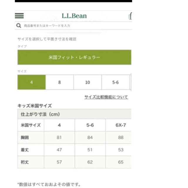 LLビーン  スキーウェア  米国サイズ4  （約100センチ）