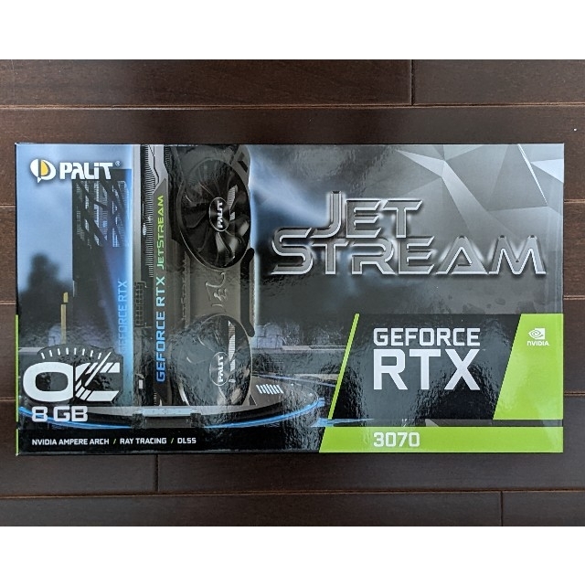 一番人気物 非LHR Palit RTX3070 JetStream OC 8G PCパーツ