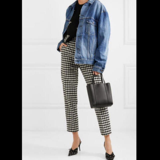 【BALENCIAGA】バレンシアガ オーバーサイズバックロゴデニムジャケット