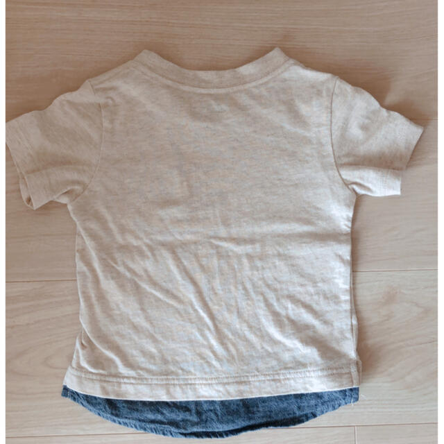 H&M(エイチアンドエム)のTシャツ　2枚セット キッズ/ベビー/マタニティのベビー服(~85cm)(Ｔシャツ)の商品写真