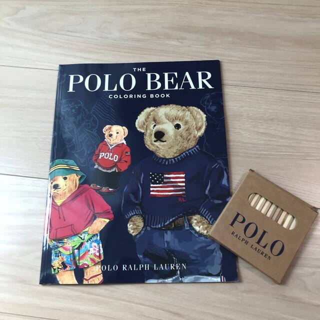 POLO RALPH LAUREN(ポロラルフローレン)のPOLO 塗り絵と色鉛筆【未使用】 エンタメ/ホビーのアート用品(色鉛筆)の商品写真