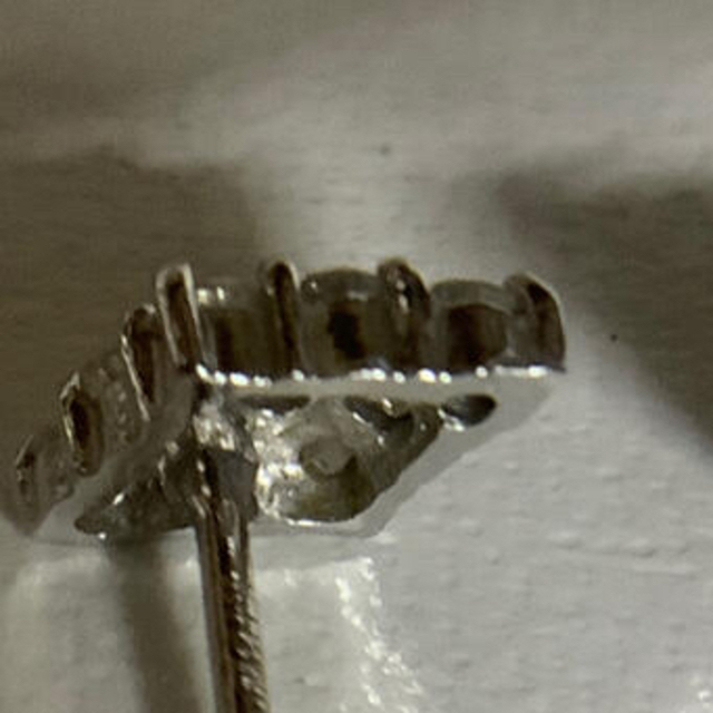 K18 ひし形デザイン  ダイヤモンド0.3ctピアス レディースのアクセサリー(ピアス)の商品写真