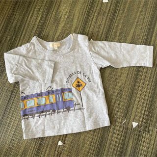 ハッシュアッシュ(HusHush)の電車プリント ロンT(Tシャツ/カットソー)