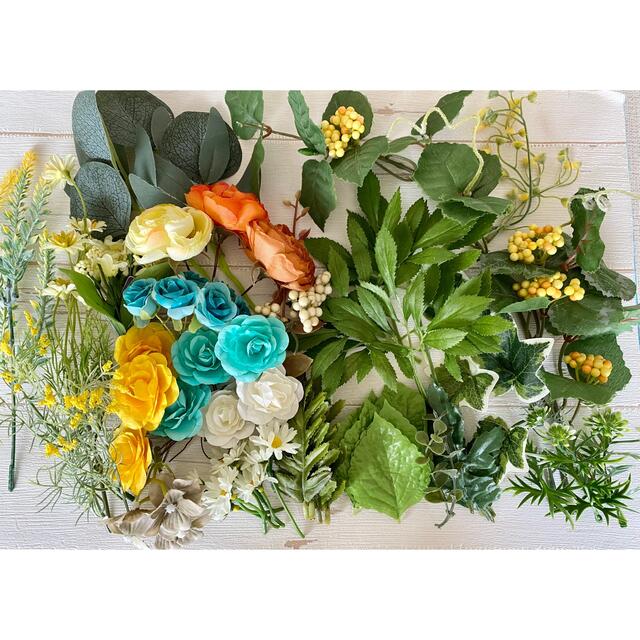 アーティシャルフラワー まとめ売り 造花 ハンドメイド 資材 パーツ