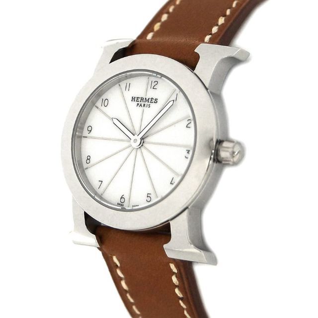 【12月スーパーSALE 15%OFF】 エルメス - Hermes レディース JJS00789 Hウォッチ HR1.201 腕時計 腕時計