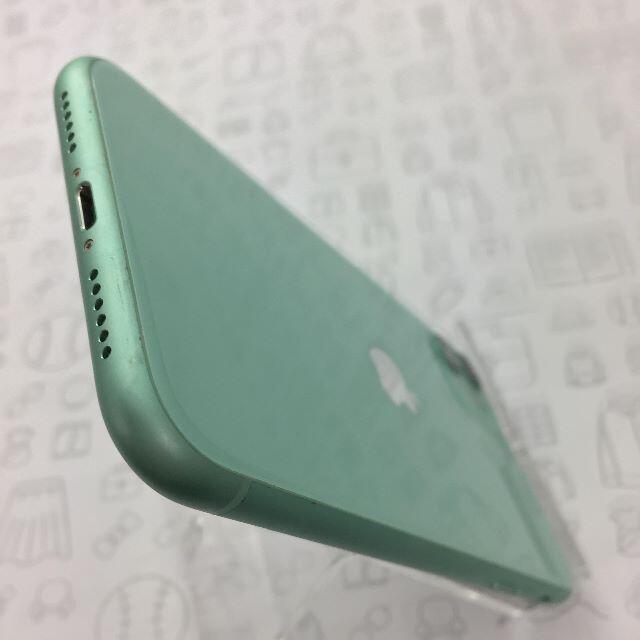 iPhone(アイフォーン)の【B】iPhone 11/128GB/352919112211516 スマホ/家電/カメラのスマートフォン/携帯電話(スマートフォン本体)の商品写真