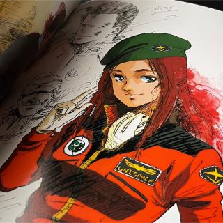 角川書店 - レア 初版 美樹本晴彦 ガンダム画集 INTO THE SKY イラスト