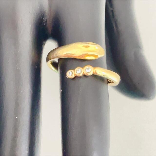 希少TIFFANY&Co. ティファニースネーク蛇リング K18ダイヤモンド 希少TIFFANY&Co. ティファニースネーク蛇リング K18ダイヤモンド