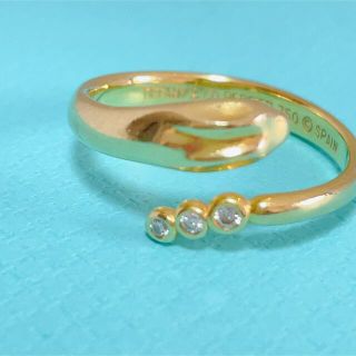 Tiffany & Co. - 希少TIFFANY&Co. ティファニースネーク蛇リング K18