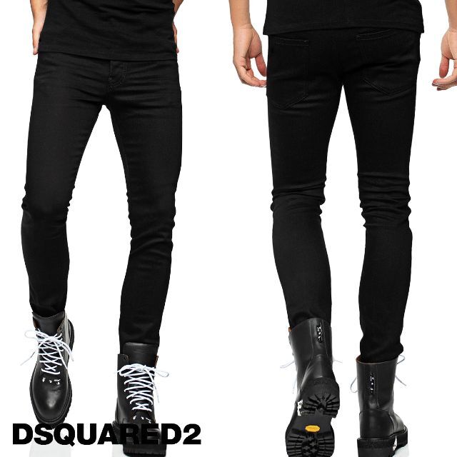 DSQUARED2 S74LB1098 ブラック ジーンズ size 44 - デニム/ジーンズ