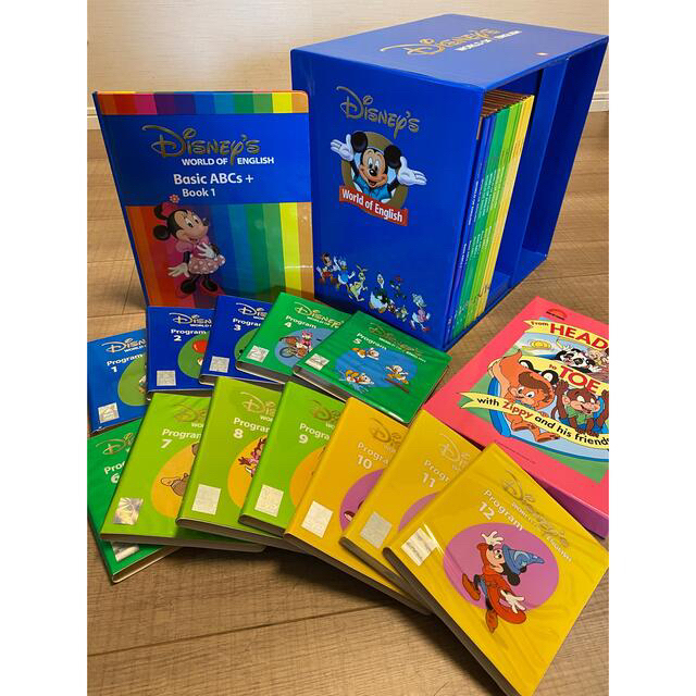Disney(ディズニー)のディズニー英語 DVD WORLD OF ENGLISH Basic ABCs+ キッズ/ベビー/マタニティのおもちゃ(知育玩具)の商品写真