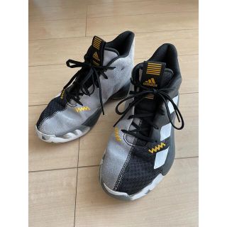 アディダス(adidas)のジュニア　キッズ　バッシュ　バスケットシューズ　adidas  22.5cm(バスケットボール)