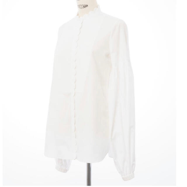 ケイナリタ KEINA RITA Puff Sleeve Scallop Shirt 36の通販 by yrkn