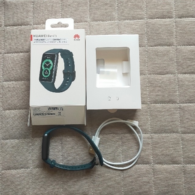 Huawei Band 6 グリーン メンズの時計(腕時計(デジタル))の商品写真