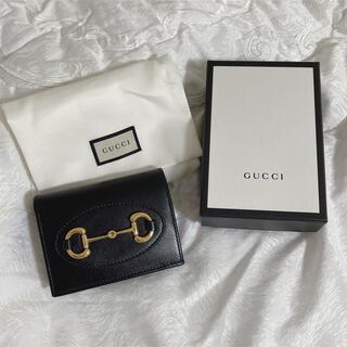 Gucci - 【美品】GUCCI グッチ グッチ ホースビット 1955 財布 黒の
