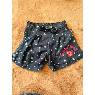 アナップキッズ(ANAP Kids)のANAPWAY 星柄デニム短パン　95㎝(パンツ/スパッツ)