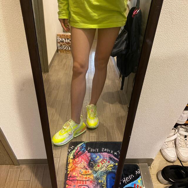 NIKE - NIKE⭐︎蛍光色⭐︎スニーカー⭐︎厚底⭐︎最安値の通販 by