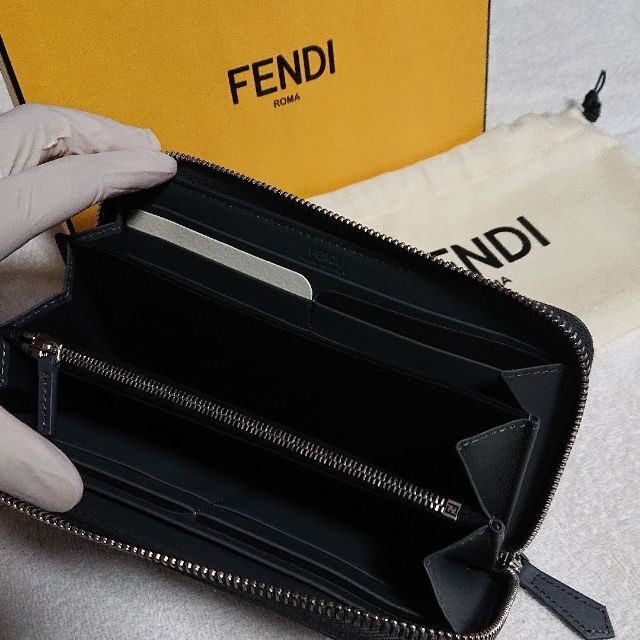 FENDI 長財布 フェンディ 財布 オシャレ プレゼント ギフト ブラ