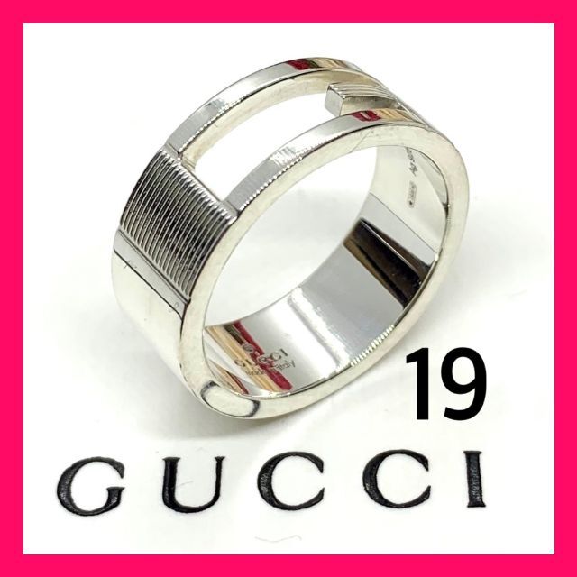 Gucci - 極美品 GUCCI グッチ 19号 日本サイズ18号 サブランデッド G 