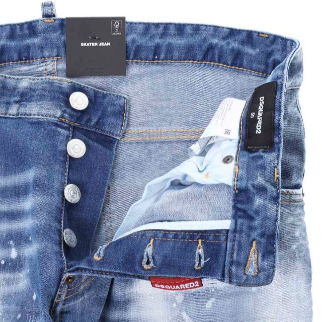 DSQUARED2 - DSQUARED2 S74LB1060 インディゴ ジーンズ size 48の通販