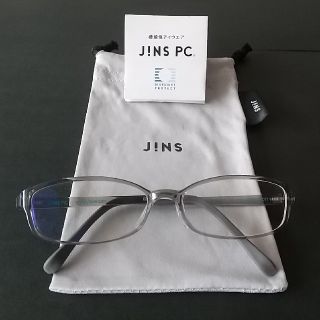 ジンズ(JINS)のジンズPC　グレー(サングラス/メガネ)