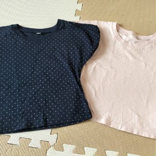 ムジルシリョウヒン(MUJI (無印良品))の無印良品　サイズ100　半袖2枚(Tシャツ/カットソー)