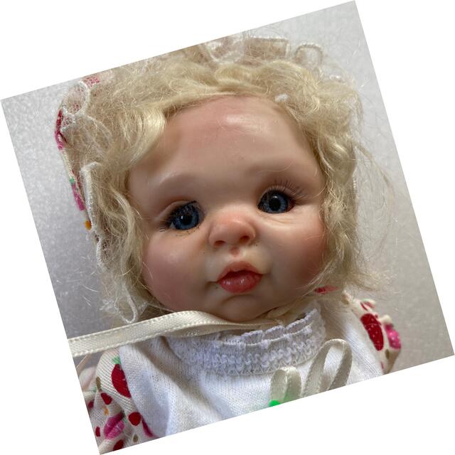 樹脂粘土ベビー　リボンドール ハンドメイドのぬいぐるみ/人形(人形)の商品写真