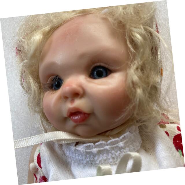 樹脂粘土ベビー　リボンドール ハンドメイドのぬいぐるみ/人形(人形)の商品写真