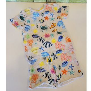 エイチアンドエム(H&M)のH&M　キッズ　セットアップ　上下セット　98㎝～104㎝(Tシャツ/カットソー)