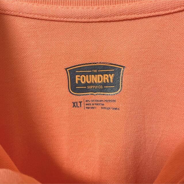 FOUNDRY ファウンドリー オーバーサイズ XLT ピンク ポロシャツ メンズのトップス(ポロシャツ)の商品写真