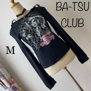 バツ(BA-TSU)のBA-TSU CLUB バツクラブ　ウェンディちゃんロンT 黒①(Tシャツ(長袖/七分))